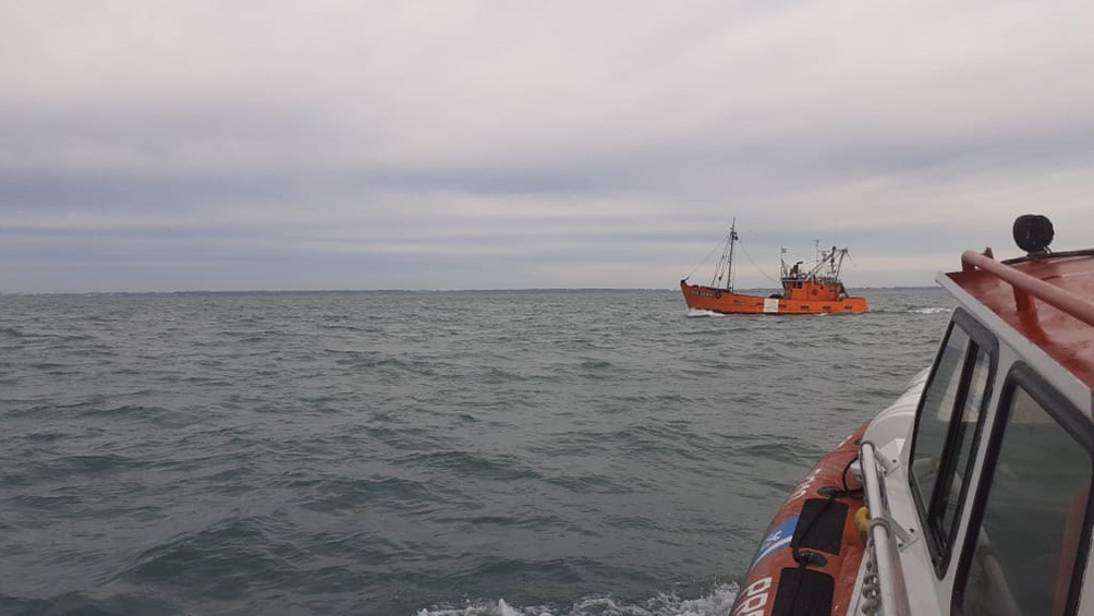 La Prefectura asisti a una embarcacin en Mar del Plata Foto archivo