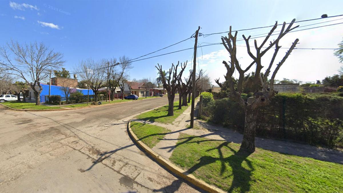 La esquina de Pueblo Andino donde se desarroll la trgica fiesta Foto Street View